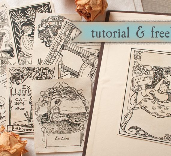 Freebie and tutorial how to age paper